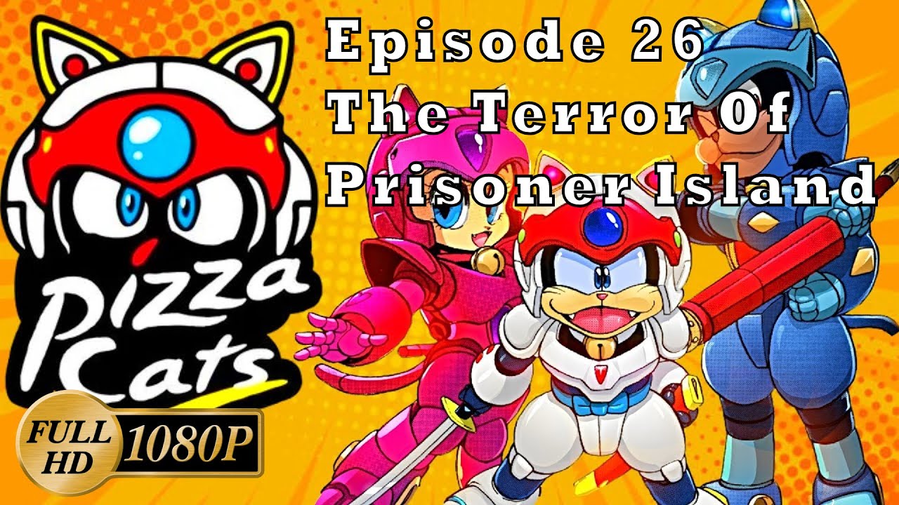 HD] Samurai Pizza Cats - Ep. 26: The Terror of Prisoner Island