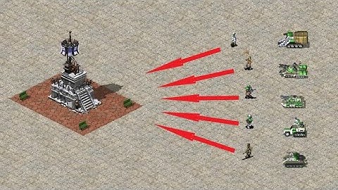 Soviets vs Mayan Pyramid - Red Alert 2