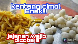 POTATO AND TAPIOCA BALL STREET FOOD||CIMOL KENTANG DI SEKTOR 14-5,NUSA LOKA, BSD. DI SUBSCRIBE YA??