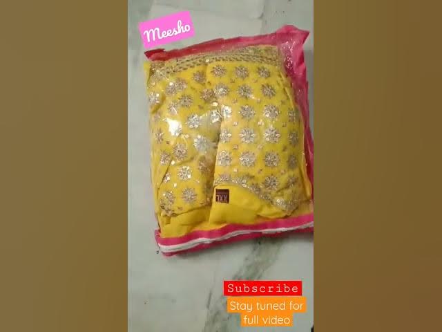 Meesho Yellow kurti Sharara set/ meesho jewellery haul #shorts  #meesho #haul