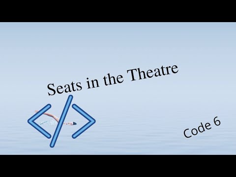 Seats In Theatre  ||Code Signal || Problem 6