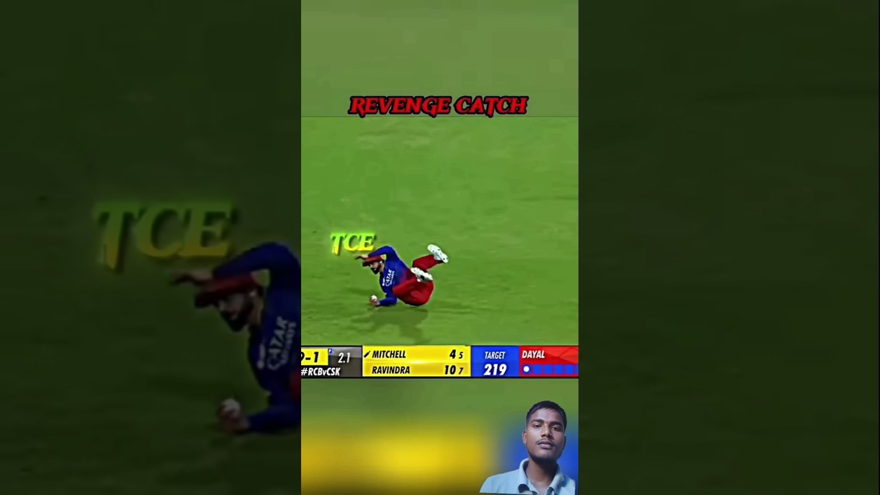 Virat Kohli’s REVENGE Catch 🐐🔥 | RCB vs CSK 2025 | IPL Thriller