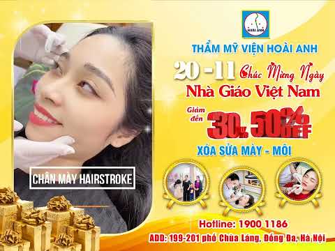 Video CHÂN MÀY HAIRSTROKE --- GIẢM 30-50% TRI ÂN NGÀY NHÀ... - youtube