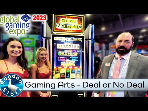 #G2E2023 Gaming Arts   Deal or No Deal Slot Machine Preview