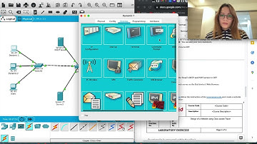 Laboratory Exercise 005 - Design of a Website using Cisco packet Tracer