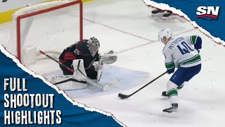 Vancouver Canucks at Carolina Hurricanes | FULL Shootout Highlights - January 15, 2023