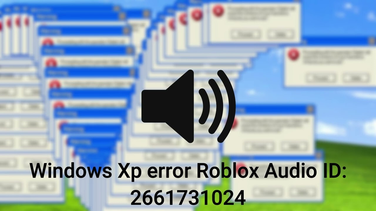 Windows XP Shutdown Sound Roblox ID - Roblox music codes