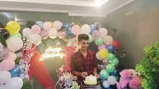 A Simple Birthday Celebration at office||staff Birthday Celebration