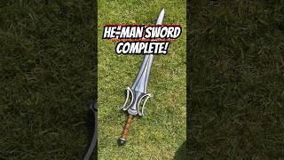 He-Man Sword EVA foam Build ⚔️ COMPLETE! (Free Template)
