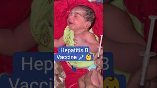 Hepatitis B Vaccine for Newborn Baby 💉👶 #shorts