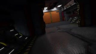 Fly Through: Sci-Fi Hallway