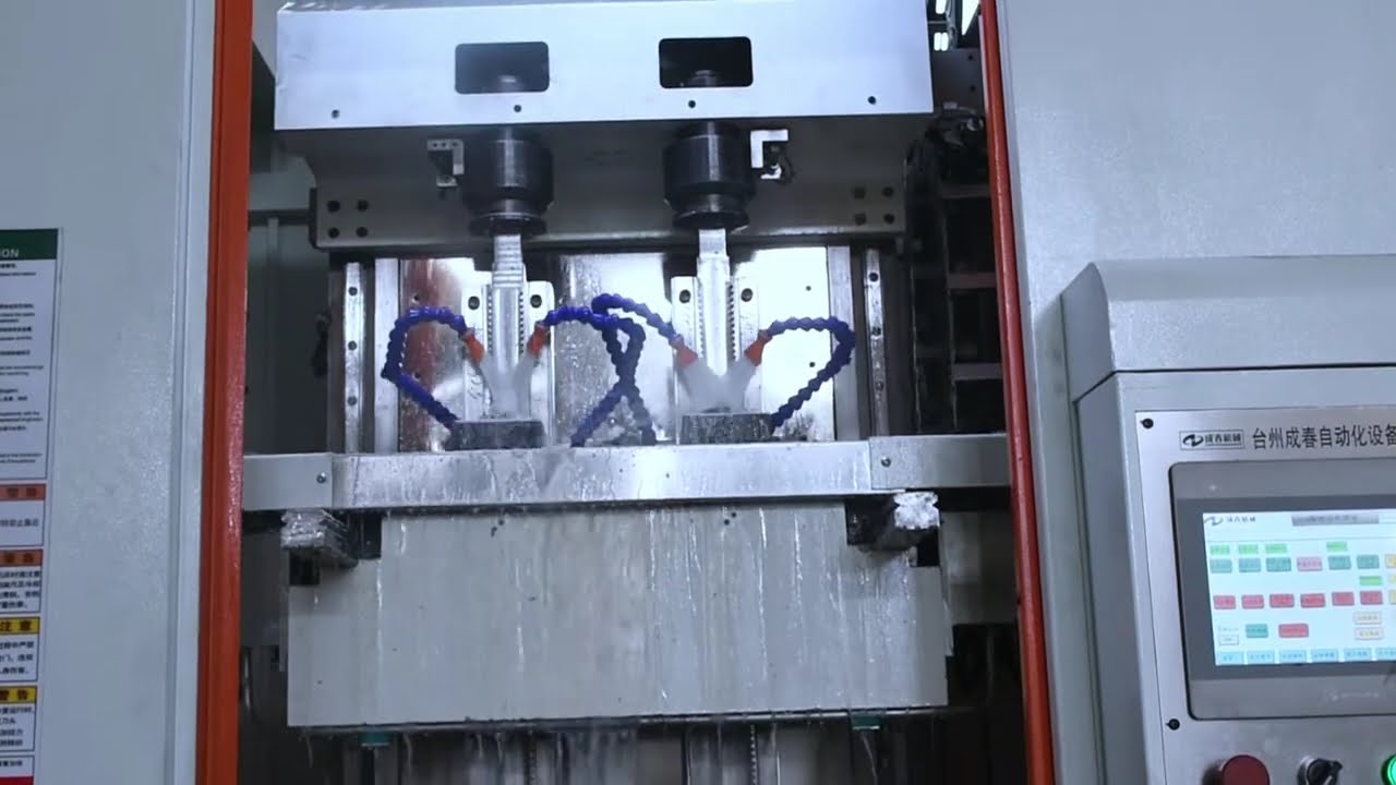 Double Station External Vertical Broaching Machine