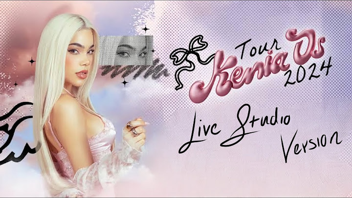kenia os - tokome (live studio version) [from the “pink aura tour”]