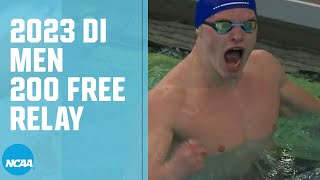 Men's 200 Freestyle Relay | 2023 NCAA swimming championships