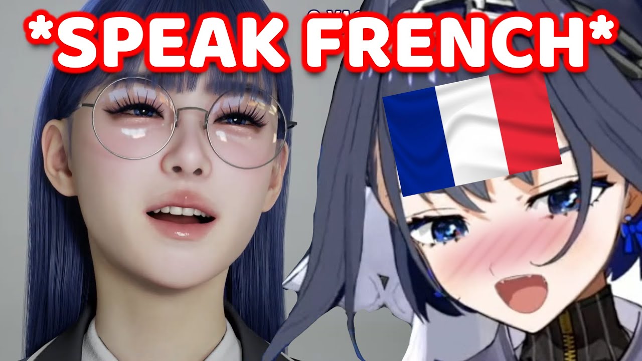 RTX Kronii Speaking French is SO ADORABLE~ (Hololive)