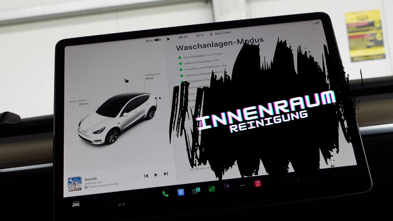 2er Set Weiche Auto Innenraum Bürsten Für Tesla Model Y 2025 – Perfekt Für Armaturenbrett & Lüftungsschlitze