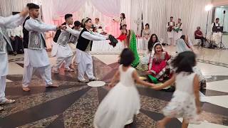 New mast Afghan Pashto dance by Hewad Group to Taher Shubab and Farzana Naz Song in Germany Wedding