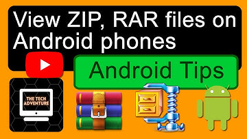 View ZIP, RAR files on Android phones. ✅ #android