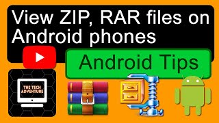 View ZIP, RAR files on Android phones. ✅ #android screenshot 3
