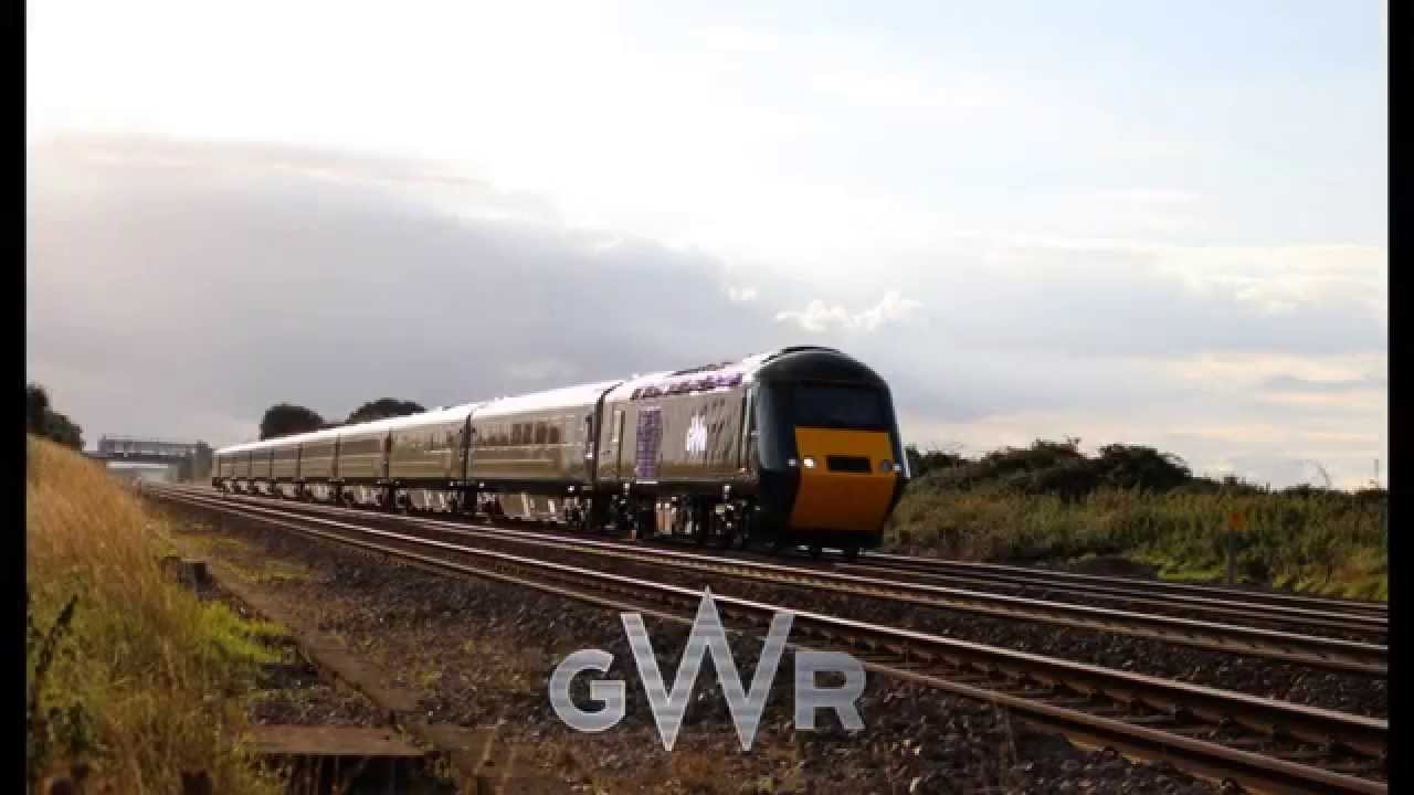 [HD] Great Western Railway liveried HST (LA15) passes Wantage Road on ...