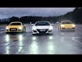 Honda NSX vs Audi R8 V10 vs Porsche 911 Turbo | Chris Harris Drives | Top Gear
