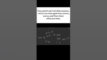 I Built a No-Code AI Resume Analyzer with n8n & GPT ⚡📄 #ai #automationindia #aiforbusiness #aiagent