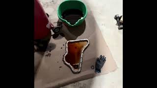 06-12 Impala transmission fluid and filter change