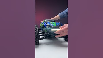 Installing High-Intensity Led Light Kit for Maxx by Traxxas. #rccar #remotecontrol #radiocontrol