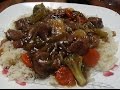 Recipe for Slow Cooker / Crockpot - Oriental Sirloin Steak, Cubed, with Jasmine Rice