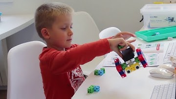 La roue en robotique cursus Algora 6 9 ans