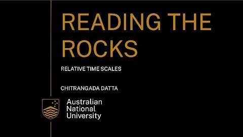 How to create a relative time scale for year 11 and 12 Earth and Environmental Science