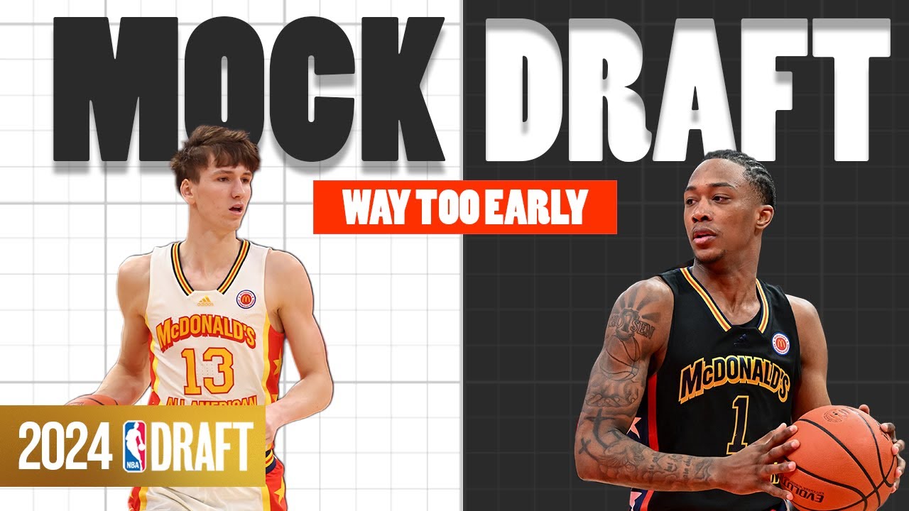 WayTooEarly 2024 NBA Mock Draft The Lottery YouTube