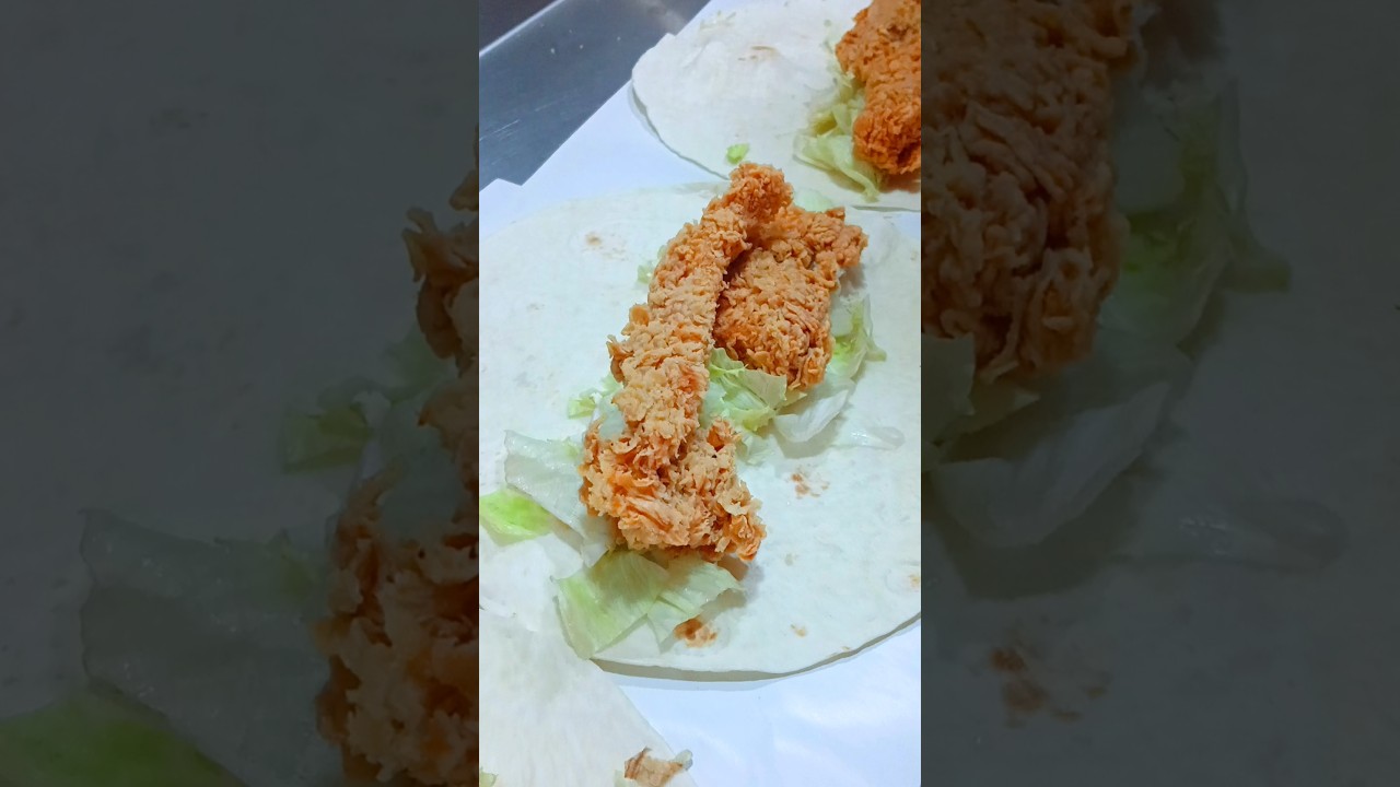 crispy chicken roll 🍎 