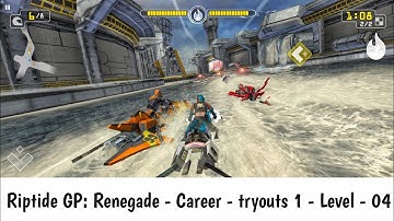 Riptide GP Renegade Career Tryouts 1 Level 4 - Shiny