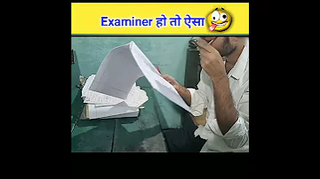 Examiner हो तो ऐसा वर्ना ना हो 🤣🤣 | copy checking new video #shorts#boardcopy#boardcopycheckingvedio