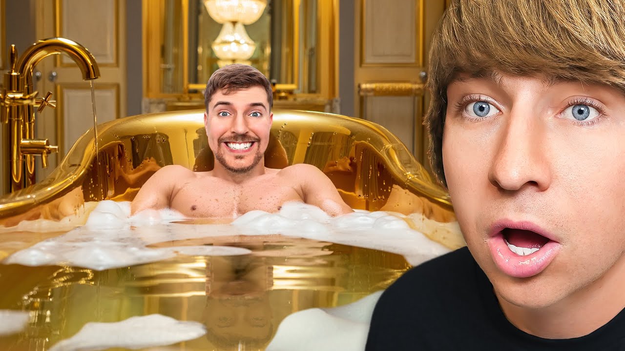 $1 vs $100,000,000 YouTuber Houses