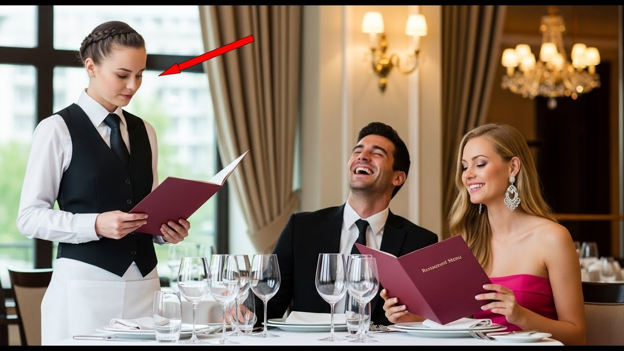 Rude Billionaire Ignored The Waitress — Until She Ordered In Perfect French