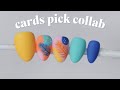 Cards Pick Collab - Tropical Summer Nail Art with Gel Polish | Nail Reserve