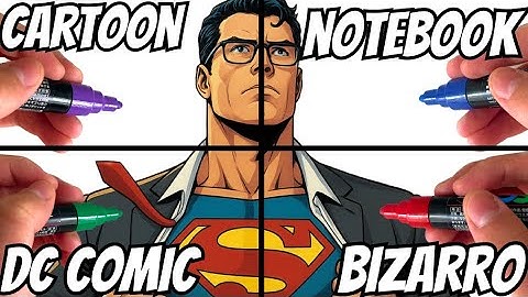 One Drawing, But in 4 Crazy art Styles 