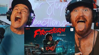 They Call Him OG - Firestorm Lyric Video | Pawan Kalyan | Sujeeth | REACTION!!