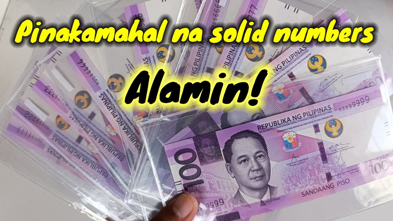 Sa wakas nakumpleto ko na ang solid serial numbers - YouTube