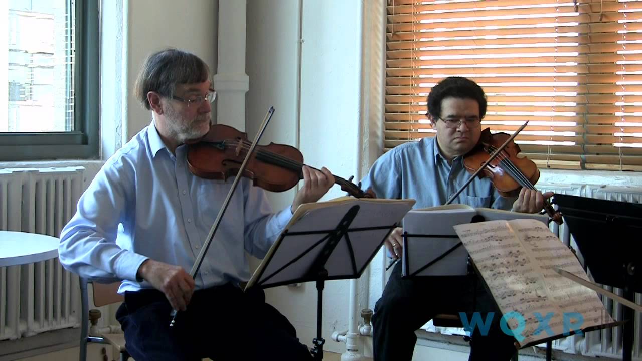 Endellion Quartet performs Haydn's String Quartet Op. 50 No. 6, Poco Adagio ("The Frog")