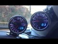 DEPORACING DUAL　WAシリーズ　ブースト計・油温計