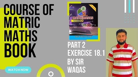 SOLUTION OF EXERCISE 18.1  ||VARIATION|| Q1 TO Q6 //CLASS 10 NEW MATHEMATICS BOOK SINDH BOARD RATIO