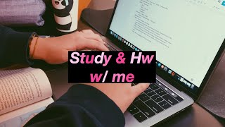 Study with me! ASMR Keyboard with Fast Typing (REAL TIME)