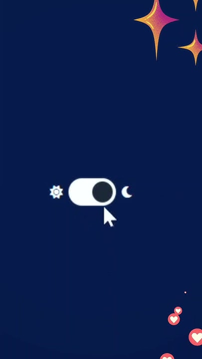 how to create toggle button in html and css Javascript #togglebutton ...