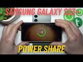How To Activate And Use Reverse Wireless Charging On Samsung Galaxy S23 Power Share S23