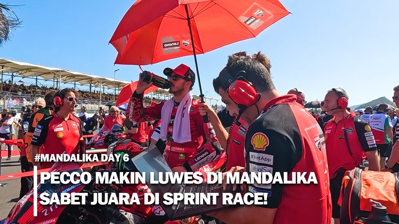 Makin Memanas MotoGP Mandalika! Pecco Juara Sprint Race #MagnificentMandalika #motogp