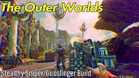The Outer Worlds Stealthy Guns Build Handguns/Long Guns/Pistols/Snipers Gameplay (The Lawbringer)