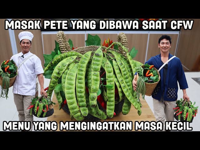 Masak Pete Yang Dibawa Saat CITAYAM FASHION WEEK Jadi Balado Kuning Ikan Kembung Pete class=